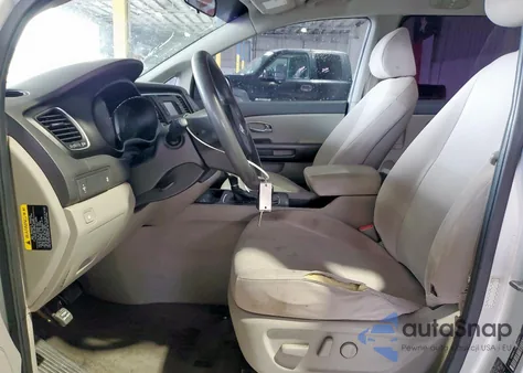 2016 Kia Sedona Lx from USA, damaged, VIN KNDMB5C1XG6104578